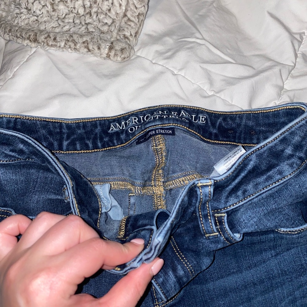 American eagle jeans. Skinny/straight